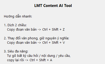 LMT AI Content